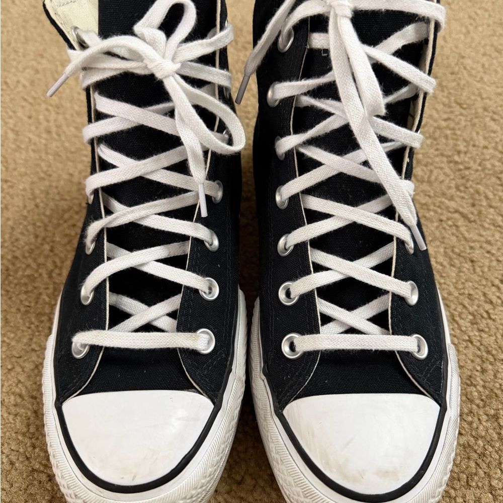 Converse Black and White All Star High-Tops